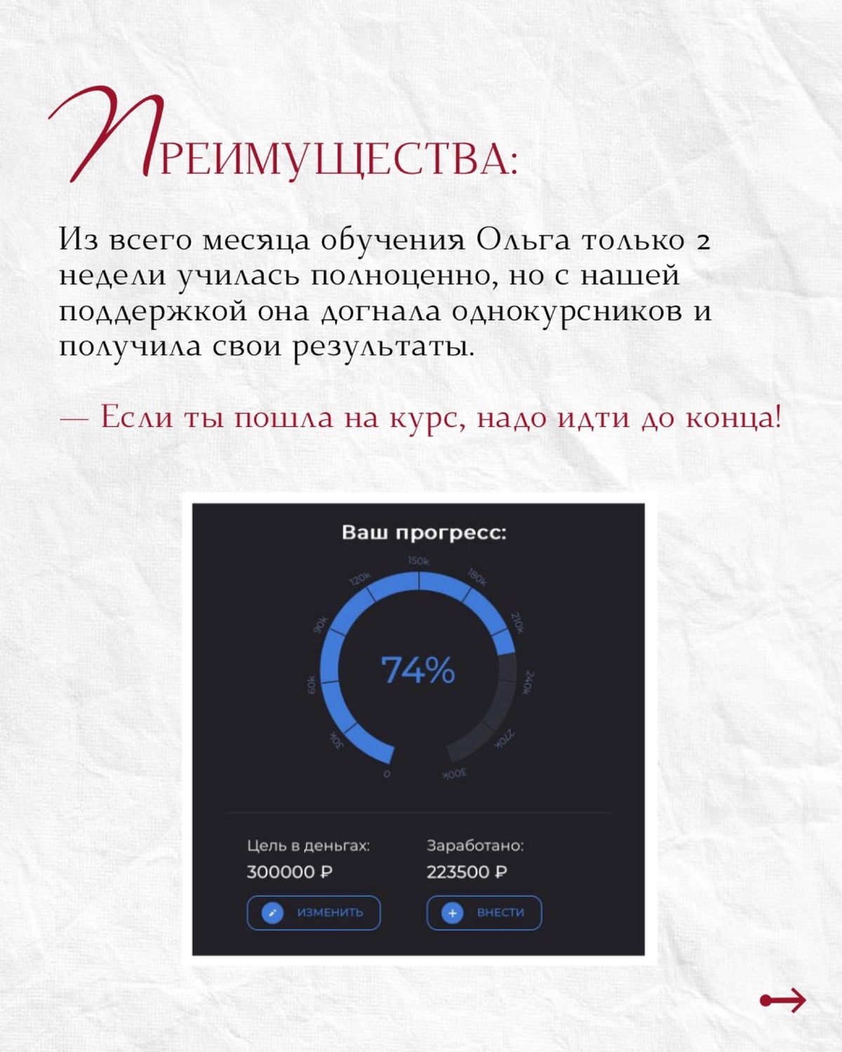 Кейс — Ольга Харченко